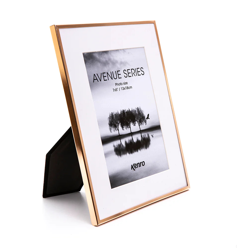 10x8 Avenue ROSE GOLD Series luxury gift frame