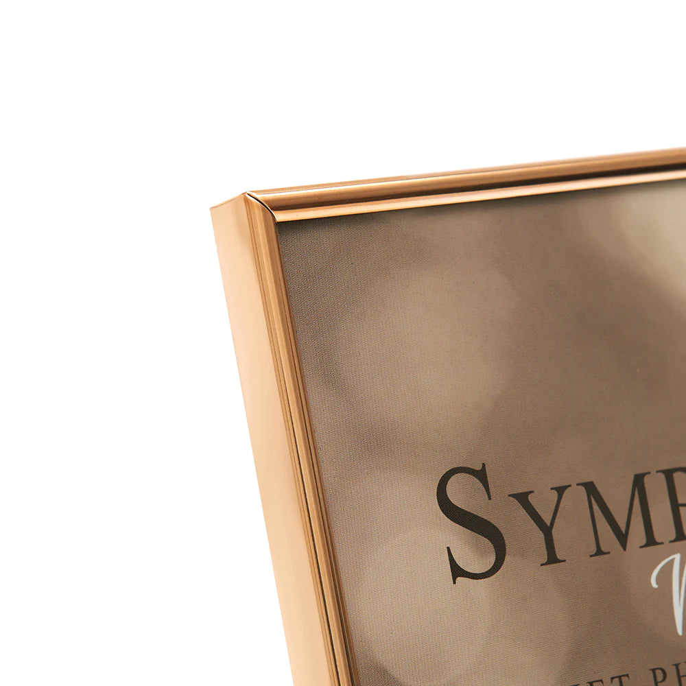 10x8 Symphony Classic ROSE GOLD gift frame
