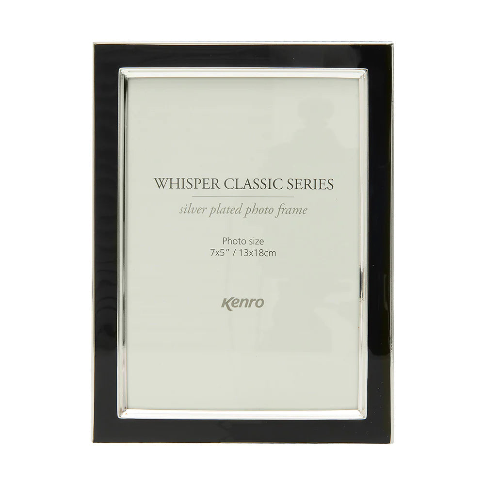 10x8 Whisper Series Black luxury gift frame