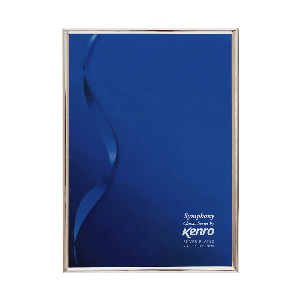 6x4 Symphony Classic silver plated gift frame