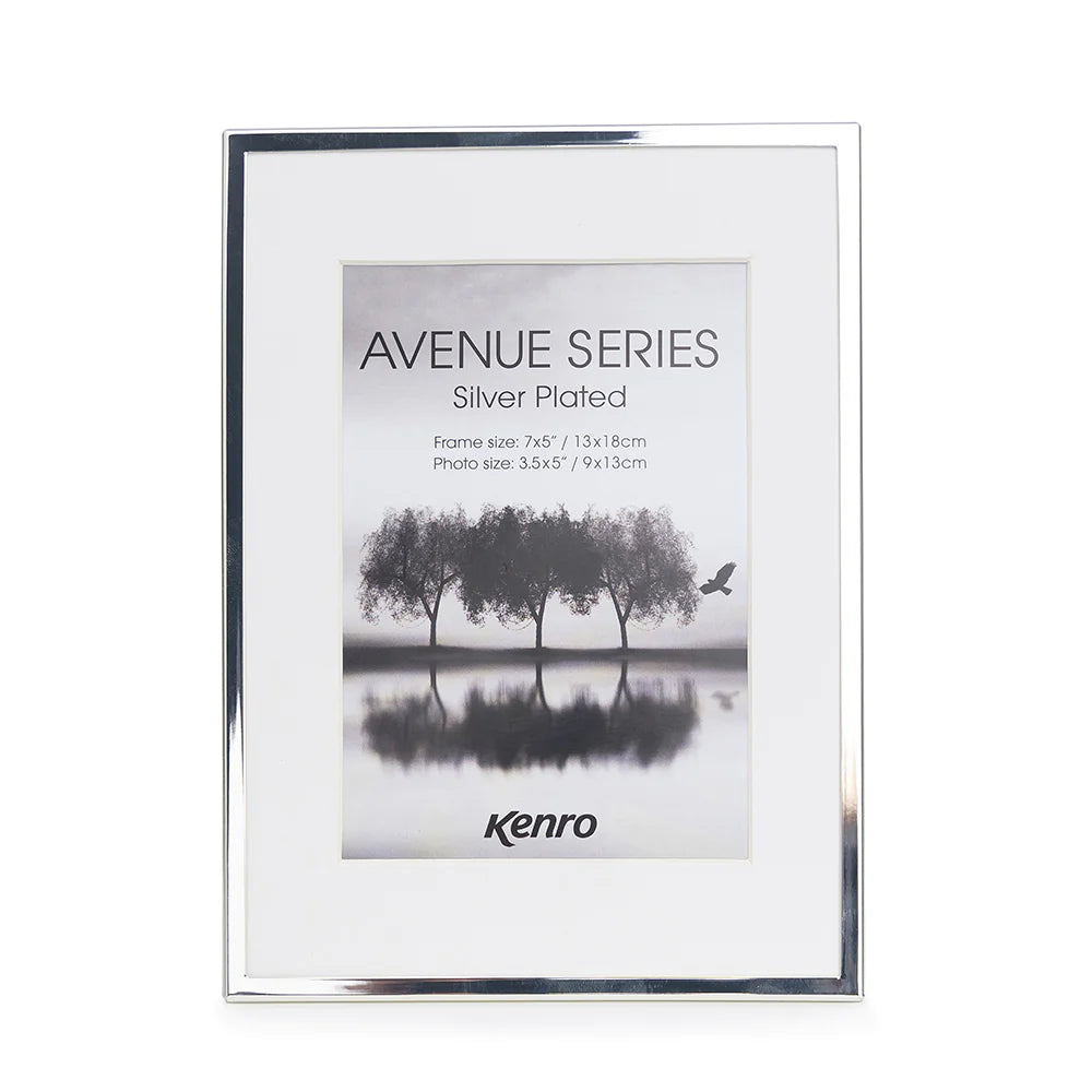 10x8 Avenue Silver Plated Series luxury gift frame