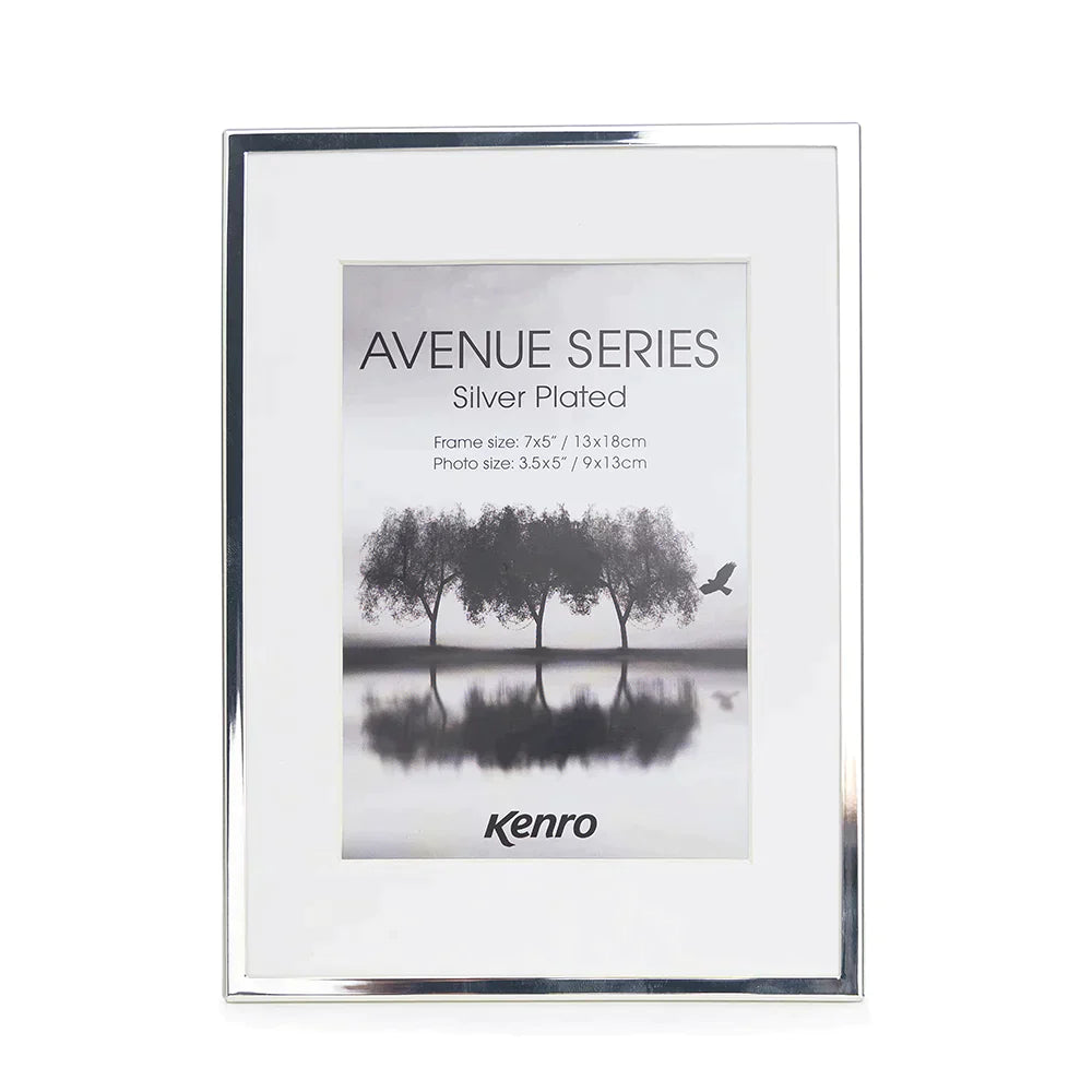 6x4 Avenue Silver Plated Series luxury gift frame