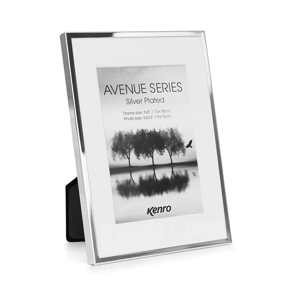 10x8 Avenue Silver Plated Series luxury gift frame