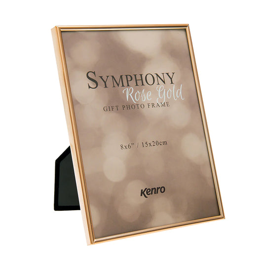 10x8 Symphony Classic ROSE GOLD gift frame