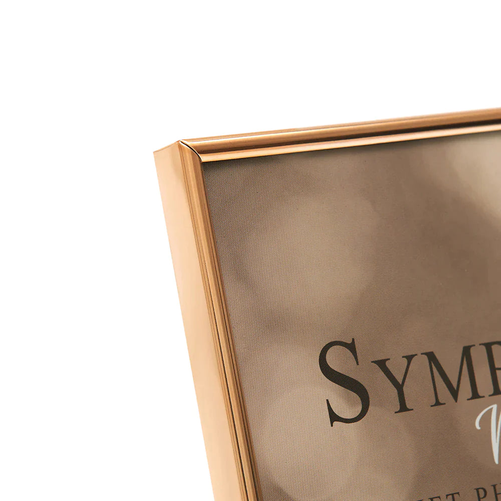 8x6 Symphony Classic ROSE GOLD gift frame