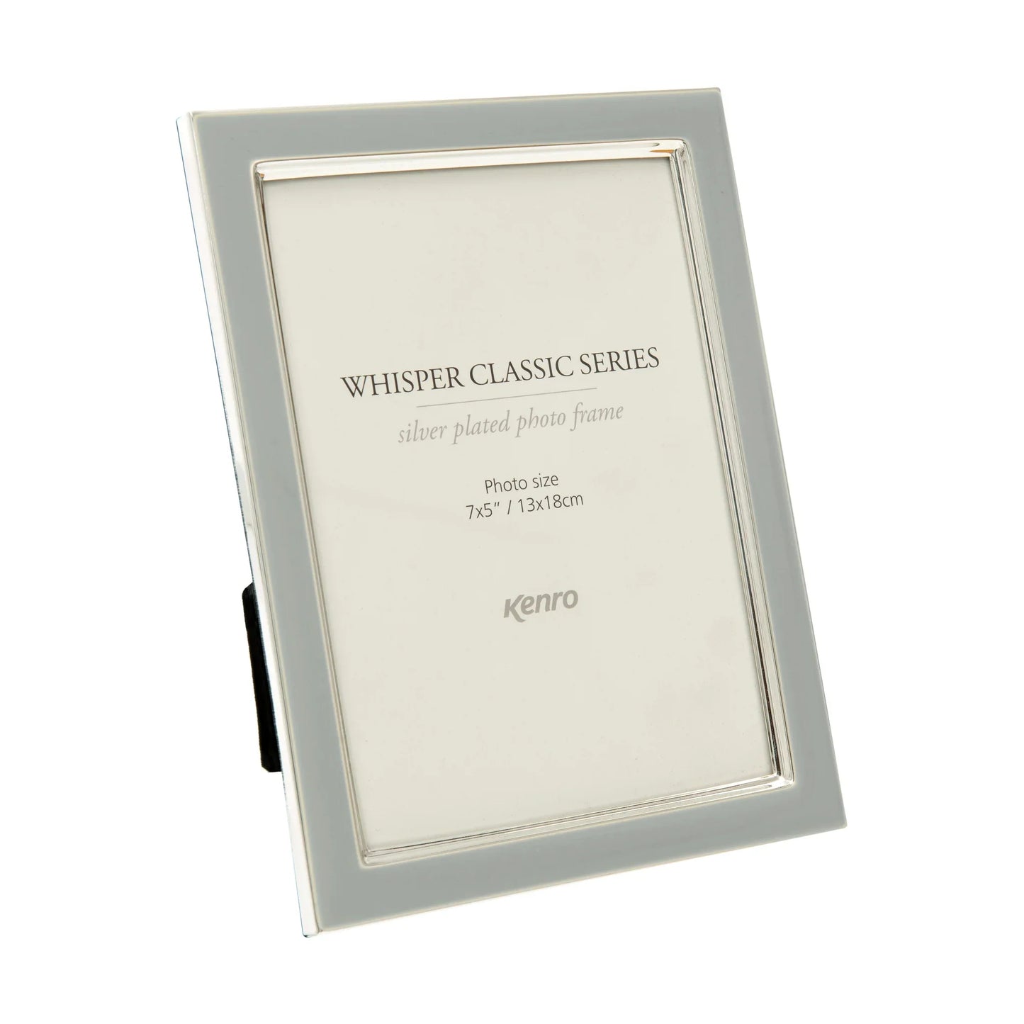 8x6 Whisper Series Grey luxury gift frame