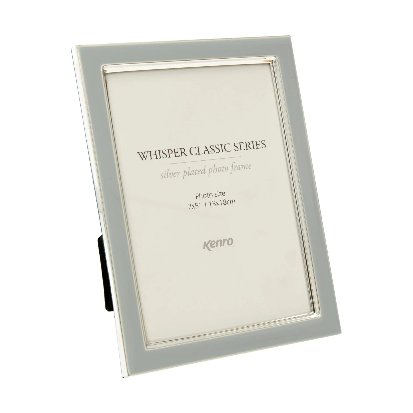 7x5 Whisper Series Grey luxury gift frame