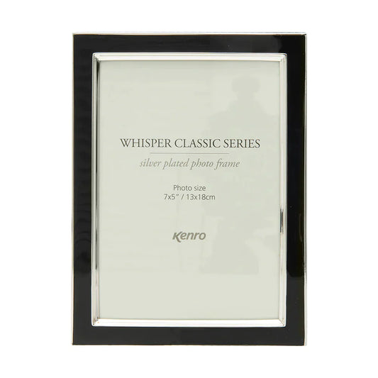 7x5 Whisper Series Black luxury gift frame