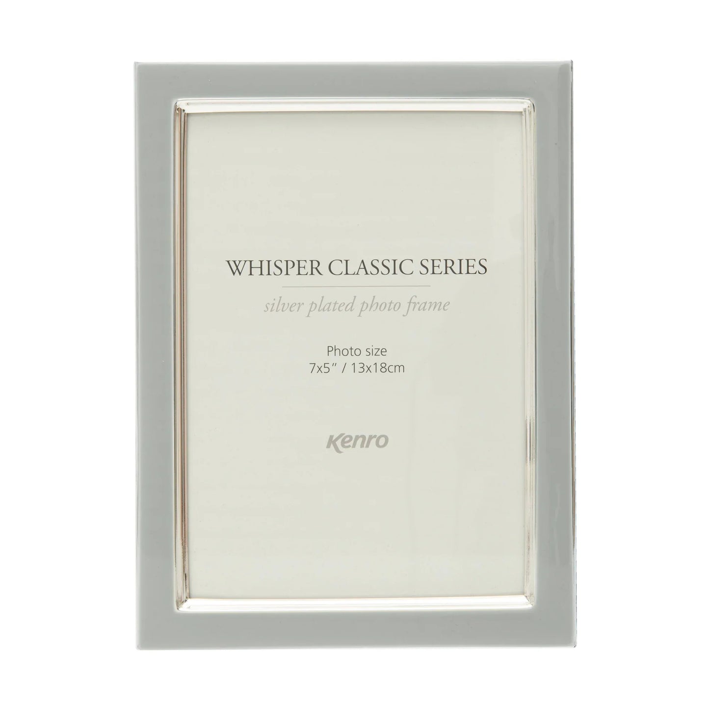 8x6 Whisper Series Grey luxury gift frame